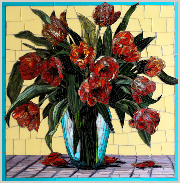 Joy Of Tulips Mosaic